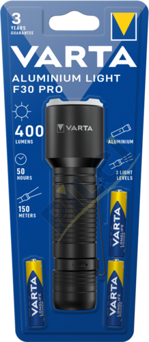 Varta 17608 Aluminium Light F30 Pro