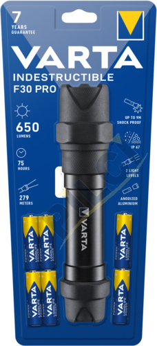 Varta 18714 Indestructible F30 Pro