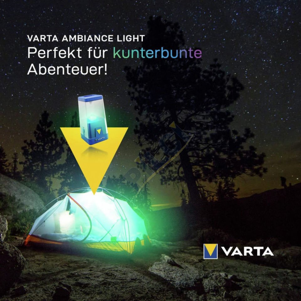 Varta 17666  Outdoor Ambiance Lantern L20