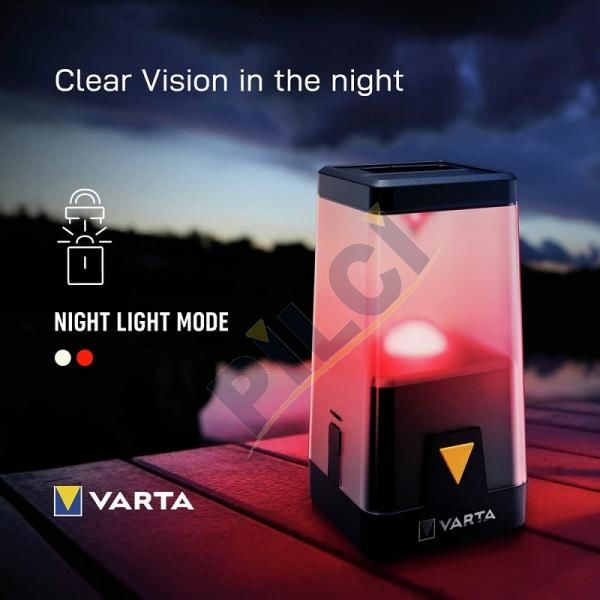 Varta 18666  Outdoor Ambiance Lantern L30RH