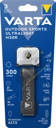 Varta 18631 Outdoor Sports Ultralight H30R