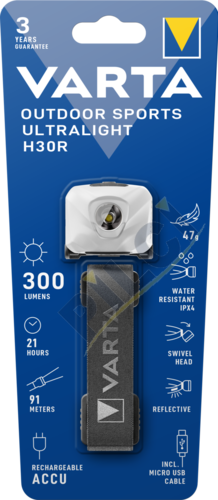 Varta 18631 Outdoor Sports Ultralight H30R