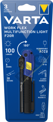 Varta 18649  Work Flex® Multifunction Light F20R