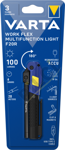 Varta 18649  Work Flex® Multifunction Light F20R
