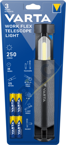 Varta 18646  Work Flex Telescope Light