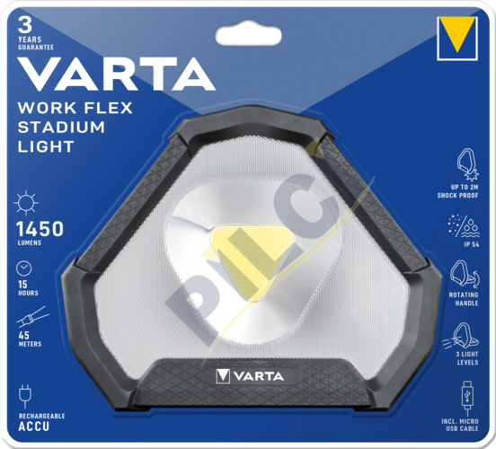 Varta 18647  Work Flex Stadium Light