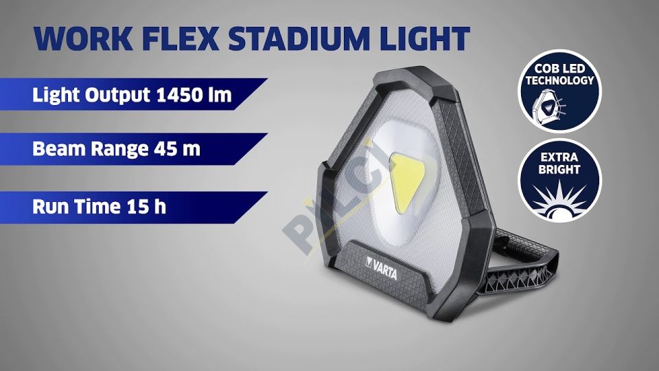 Varta 18647  Work Flex Stadium Light