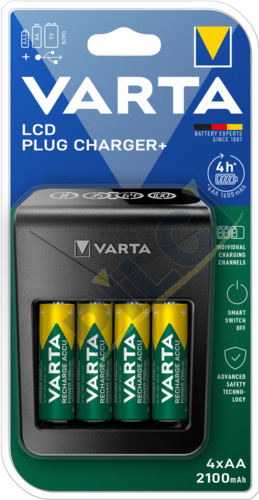 Varta 57687  LCD Plug Charger+