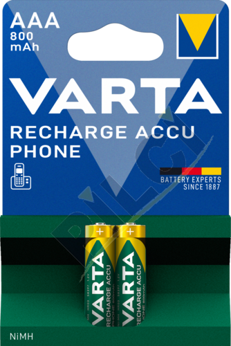 Varta 56703 Recharge Accu Recycled AAA  (2x 800 mAh)