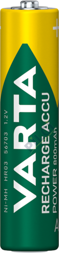 Varta 56703 Recharge Accu Recycled AAA  (2x 800 mAh)