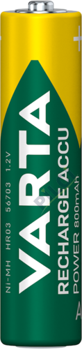 Varta 56703  Recharge Accu Recycled AAA (4x800 mAh)