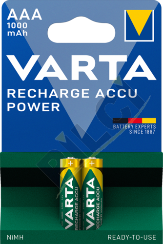 Varta 5703 Recharge Accu Power AAA (2x 1000 mAh)