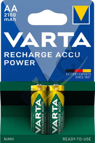 Varta 56706  Recharge Accu Recycled AA (2x 2100 mAh)