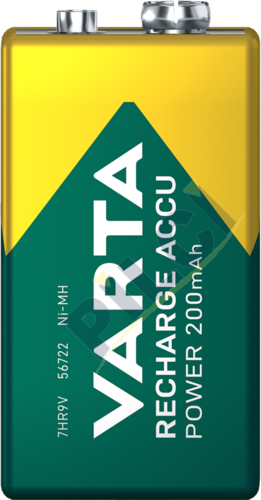 Varta 56722 Recharge Accu Power 9V 200 mAh