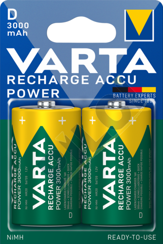 Varta 56720 Recharge Accu Power D 3000 mAh