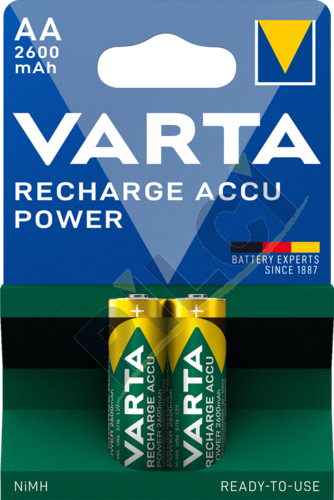 Varta 5716  Recharge Accu Power AA 2600 mAh