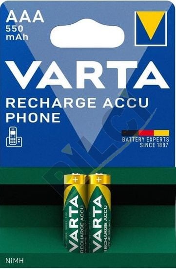 Varta 58397 Recharge Accu Power AAA 550 mAh