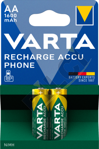 Varta 58399 Recharge Accu Phone AA 1600 mAh