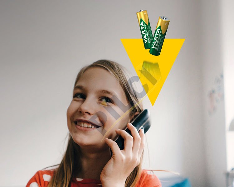 Varta 58399 Recharge Accu Phone AA 1600 mAh