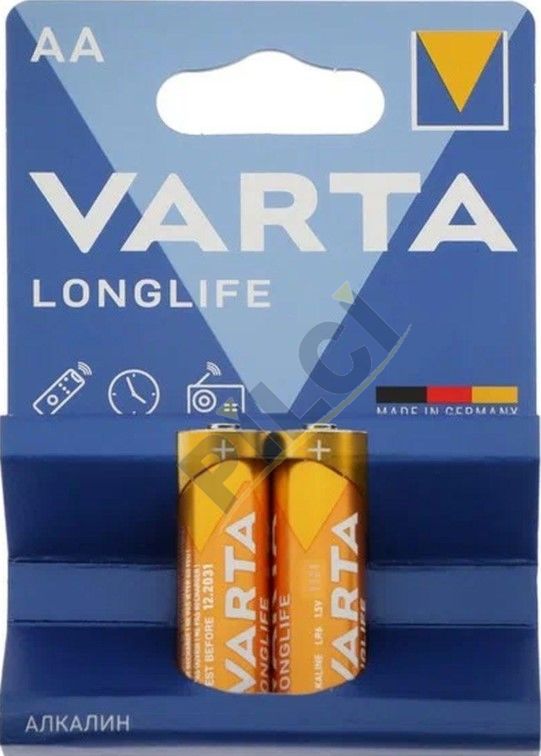 Varta 4106 Longlife AA  (2 ADET)