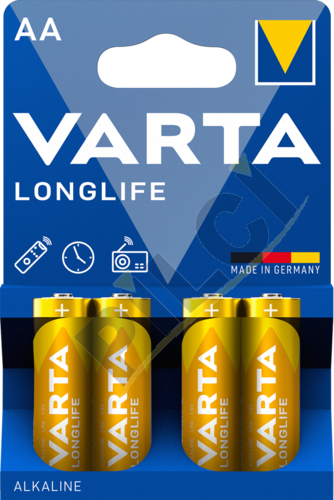Varta 4106 Longlife AA  (4 ADET)