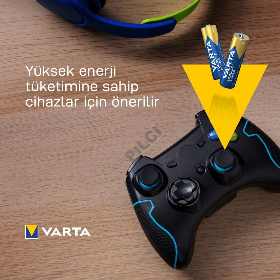 Varta 4903 Longlife Power AAA  (2 ADET)