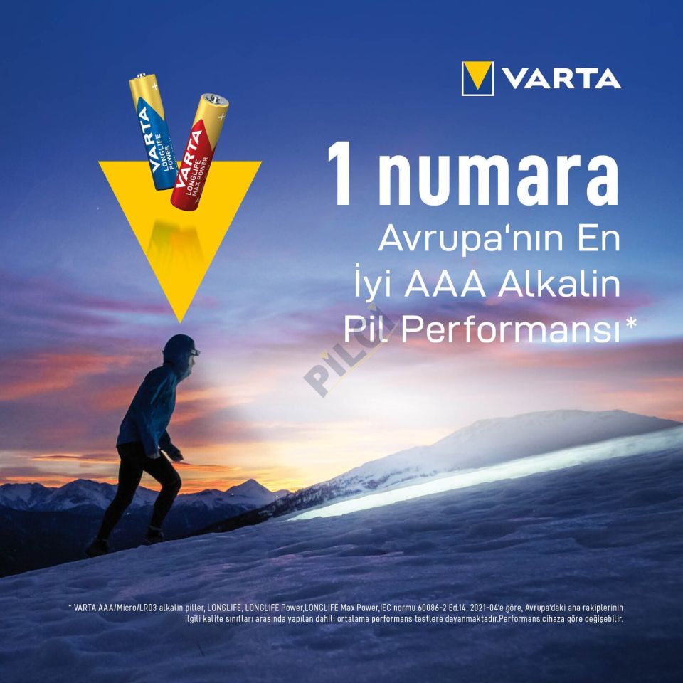 Varta 4906 Longlife Power AA (4 ADET)
