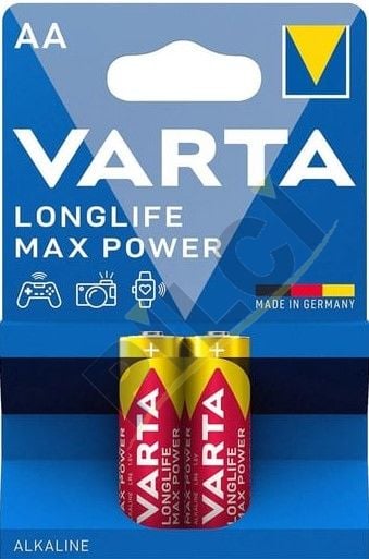 Varta 4706  Longlife Max Power AA  ( 2ADET)