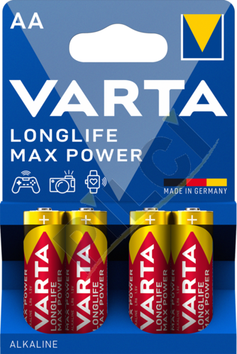 Varta 4706 Longlife Max Power AA  (4 ADET)