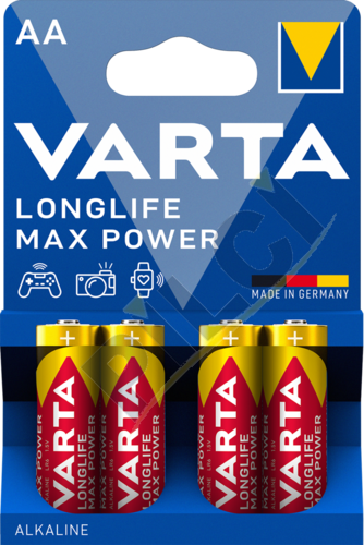 Varta 4706 Longlife Max Power AA  (4 ADET)