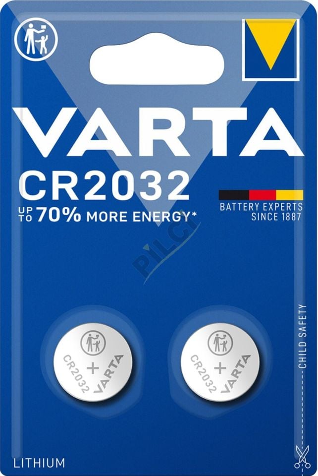 Varta CR 2032 Lityum Düğme  (2 ADET)