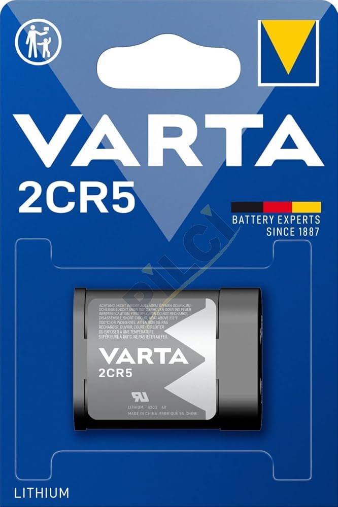 Varta  2CR5  Lityum Silindirik
