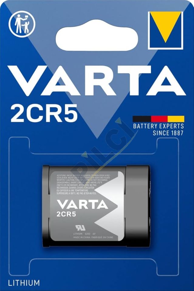Varta  2CR5  Lityum Silindirik