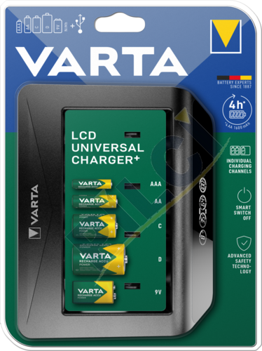 Varta 57688  LCD Universal Charger+