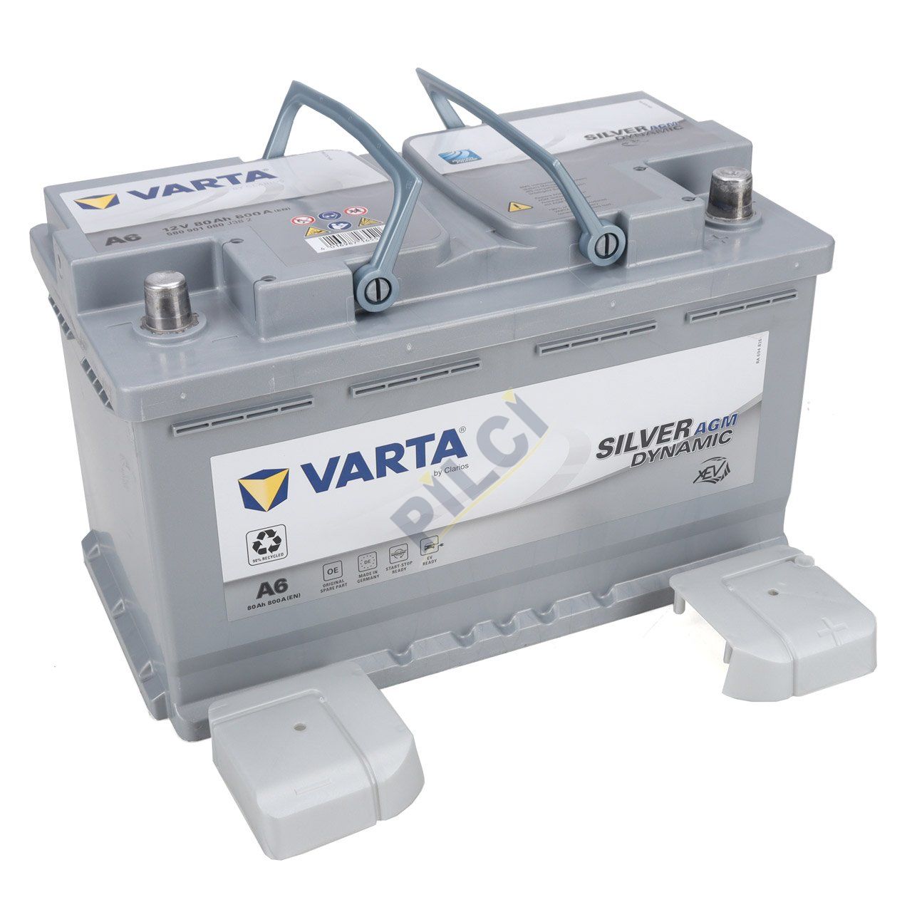 VARTA A6 SİLVER DYNAMIC AGM 80AH 800 CCA