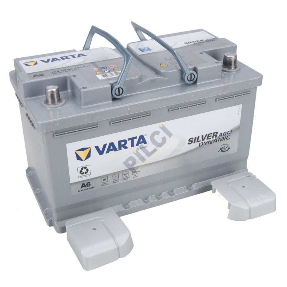 VARTA A6 SİLVER DYNAMIC AGM 80AH 800 CCA