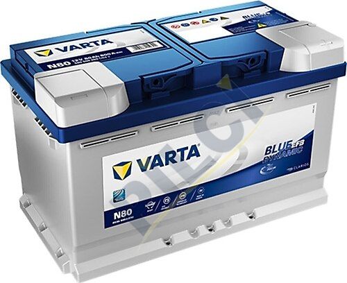 VARTA N80 BLUE DYNAMIC EFB 80 800 CCA