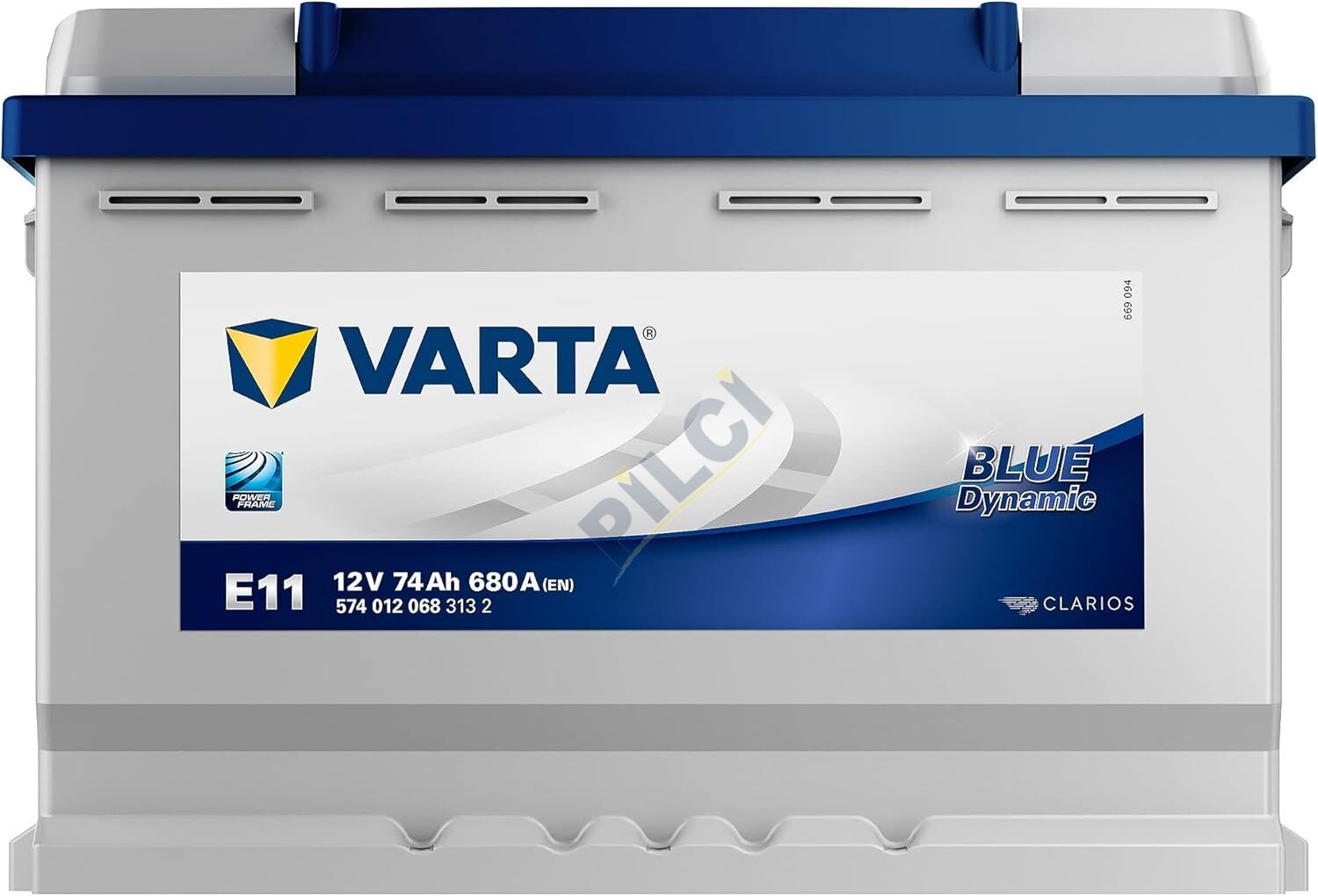 VARTA E11 BLUE DYNAMIC 74AH 680 CCA