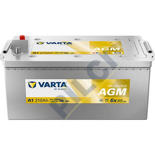 VARTA A1 PROMOTİVE AGM 210AH ( DEEP CYCLE) 1200 CCA