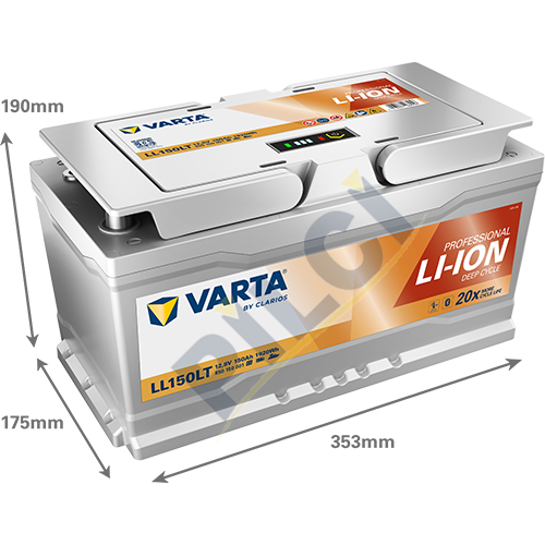 VARTA PROFESSIONAL LI-ION LL150LT 12,8 V 150 Ah