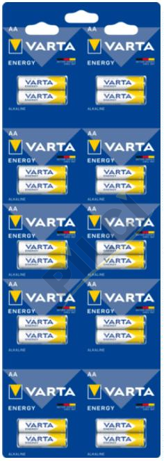 Varta Energy Kartela - 20li AA