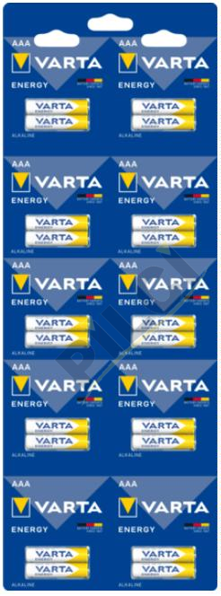 Varta Energy Kartela - 20li AAA