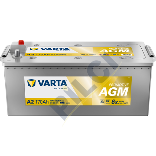VARTA A2 PROMOTİVE AGM 170AH ( DEEP CYCLE) 1000 CCA