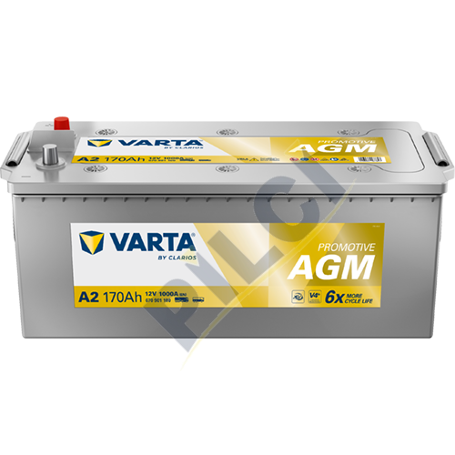 VARTA A2 PROMOTİVE AGM 170AH ( DEEP CYCLE) 1000 CCA